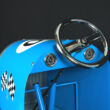 Big Blue Pedal Metal Car