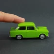 Trabant 601S -  mini modellautó 1:60 - zöld és vaj színekben