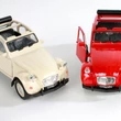 Citroen 2CV "Kacsa" Cabrio - modellautó 1:34