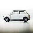 Mini Cooper modellautó - fehér 1:38 Mini Cooper modellautó - fehér 1:38