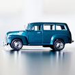 Chevrolet SUBURBAN 1950 - modell autó 1:36 - csak sötétkékben Chevrolet SUBURBAN 1950 - modell autó 1:36 - csak sötétkékben