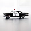 Chevrolet Bel Air rendőrautó modellutó 1:40 Chevrolet Bel Air rendőrautó modellutó 1:40