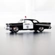 Chevrolet Bel Air rendőrautó modellutó 1:40 Chevrolet Bel Air rendőrautó modellutó 1:40