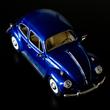 Kék VW Bogár 1967 modellautó 1:24 Kék VW Bogár 1967 modellautó 1:24