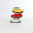 Austin Mini Cooper 1300 - modellautó 1:60 - csak sárga színben Austin Mini Cooper 1300 - modellautó 1:60 - csak sárga színben