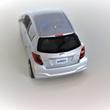 Toyota Yaris 22 - Scale Model - jobb kormányos - 1:32 Toyota Yaris 22 - Scale Model - jobb kormányos - 1:32