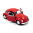VW Bogár modellautó 1:32  -  piros színben