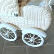 Baby carriage - Dollhouse accessory Baby carriage - Dollhouse accessory