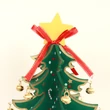 Christmas wooden tree with metal bells - 35 cm