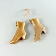 Gold shoes hanging decoration