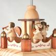 Christmas wheel 3 levels natur wood Christmas wheel 3 levels natur wood