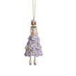 Summer lilac girl hangling decor