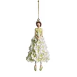 White lilac girl - hanging decoration