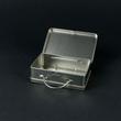 Silver suitcase box - small Silver suitcase box - small