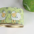 Easter tin box with sheep Easter tin box with sheep