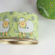 Easter tin box with sheep