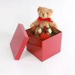 Red cube - gift box Red cube - gift box