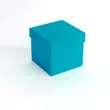 Kék kocka  fém doboz