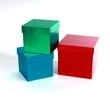 Red cube - gift box
