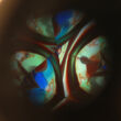 Exkluzív kaleidoszkóp muránói üveggolyóval - 15cm