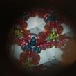 Elegáns kaleidoszkóp réz házban, forgatható véggel - kifejezetten hölgyeknek Elegáns kaleidoszkóp réz házban, forgatható véggel - kifejezetten hölgyeknek