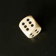 Dice - nature wood 1,8cm -1pc