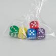 Colorful dice set - 5 pcs Colorful dice set - 5 pcs