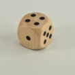 Giant wooden dice