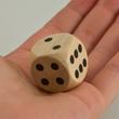 Giant wooden dice