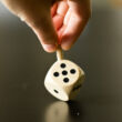 Dice with handle