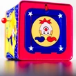 Clown in the box musical toy Clown in the box musical toy