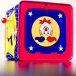 Clown in the box musical toy Clown in the box musical toy