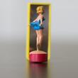 Dancing ballerina with mirror- magnetic toy