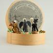 Miniatür alsórugós fafigurák, diszcsomagolva 3 db Miniatür alsórugós fafigurák, diszcsomagolva 3 db