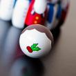 Wooden Snowmen and Santas bowling set Wooden Snowmen and Santas bowling set