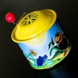 Baby hand-organ tin toy with Maya Bee grafic