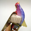 Whisting bird tin toy