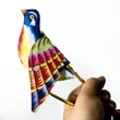 Sípoló madár - hangkeltő játék lemezből