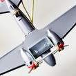 Tin Aeroplane - hanging decoration Tin Aeroplane - hanging decoration