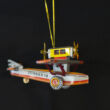 Seaplane - hanging decoration tin toy