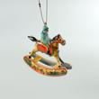 Tin Rocking horse hanging decoration Tin Rocking horse hanging decoration