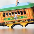 Brodway Tram mini tin toy with clockwork Brodway Tram mini tin toy with clockwork