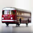 DB bus replica tin toy 1:43