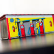 Garage fo two cars tin toy