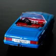 Blue Mercedes Cabrio 350 SL - modelcar 1:43