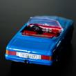 Blue Mercedes Cabrio 350 SL - modelcar 1:43 Blue Mercedes Cabrio 350 SL - modelcar 1:43