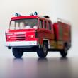 Fire engine Tatra818 tin toy 1:43 Fire engine Tatra818 tin toy 1:43