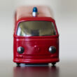 VW Fire-engine replica tin toy