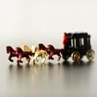 Amerikai hatlovas postakocsi miniatűr hasonmás Amerikai hatlovas postakocsi miniatűr hasonmás