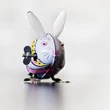 Jumping Rabbit tin toy